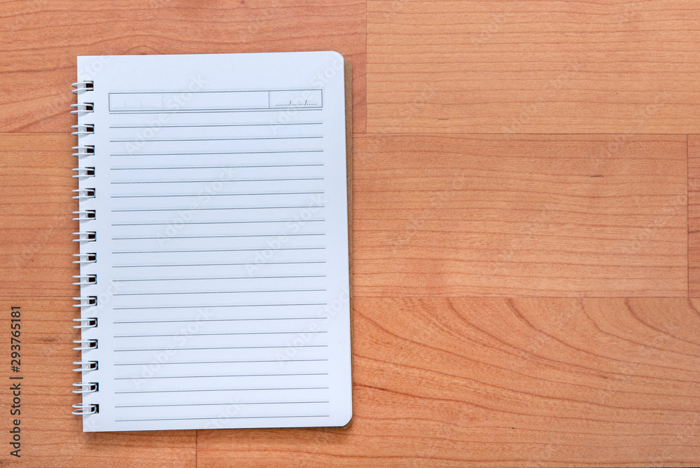 Blank notebook Blank notebook