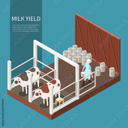 Milk Production Concept