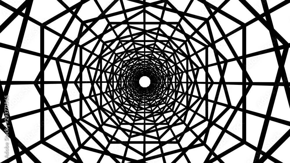 Obraz premium black and white pattern