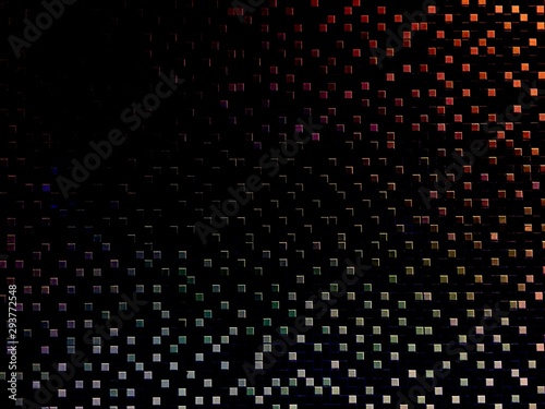 rectangle pattern with candies light color 