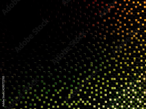 rectangle pattern with candies light color