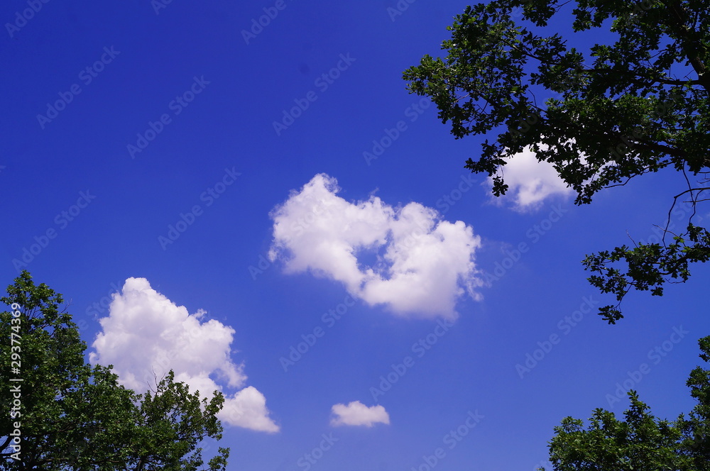 Fototapeta premium Strange clouds in southern Umbria, Italy