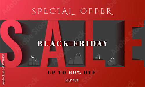 3D lettering Sale with fashion accessories and 60% discount offer for Black Friday Sale.