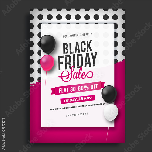 Black Friday Sale Concept.