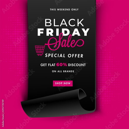 Black Friday Sale Concept.