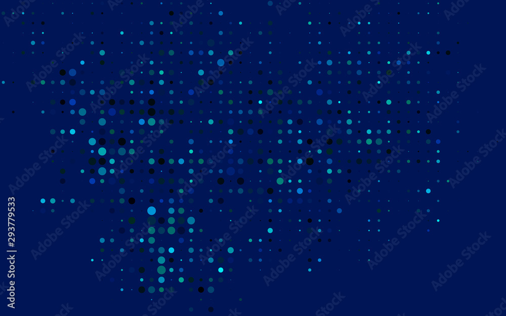 Dark Blue, Green vector template with circles. Beautiful colored illustration with blurred circles in nature style. Pattern for ads, booklets. Dark Blue, Green vector template with circles. Beautiful colored illustration with blurred circles in nature style. Pattern for ads, booklets.