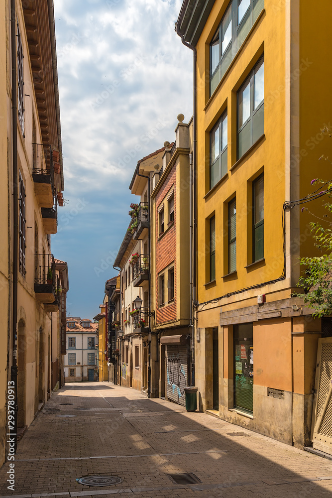 Oviedo, Spain. Calle San Isidoro
