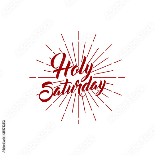Holy Saturday Illustration