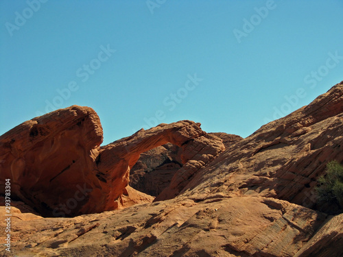 valley of fire mountain landscape