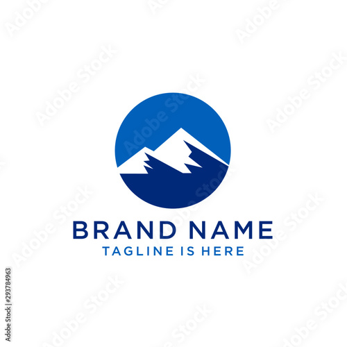 Free Download Mountain icon Logo Template Vector illustration design - GFXLoad