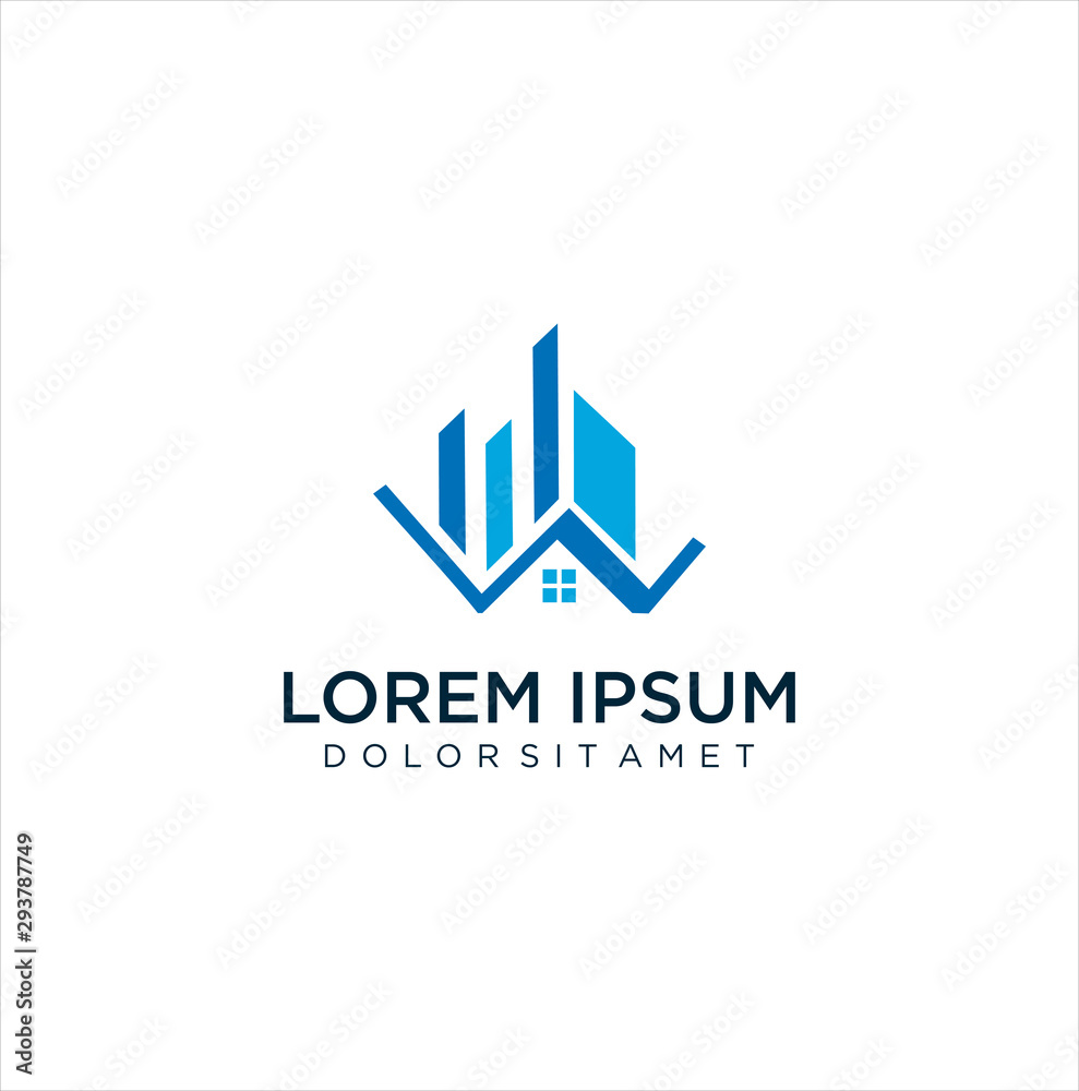Letter W Real Estate Logo Design Vector . Initial W Home Logo Vector . Alphabet W House Logo Building Letter W Real Estate Logo Design Vector . Initial W Home Logo Vector . Alphabet W House Logo Building