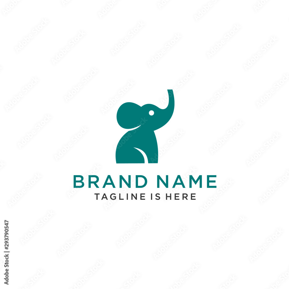 Elephant logo template design. Vector illustration. Elephant logo template design. Vector illustration.