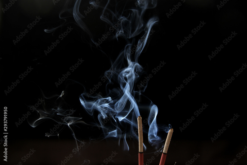 Smoke abstract background