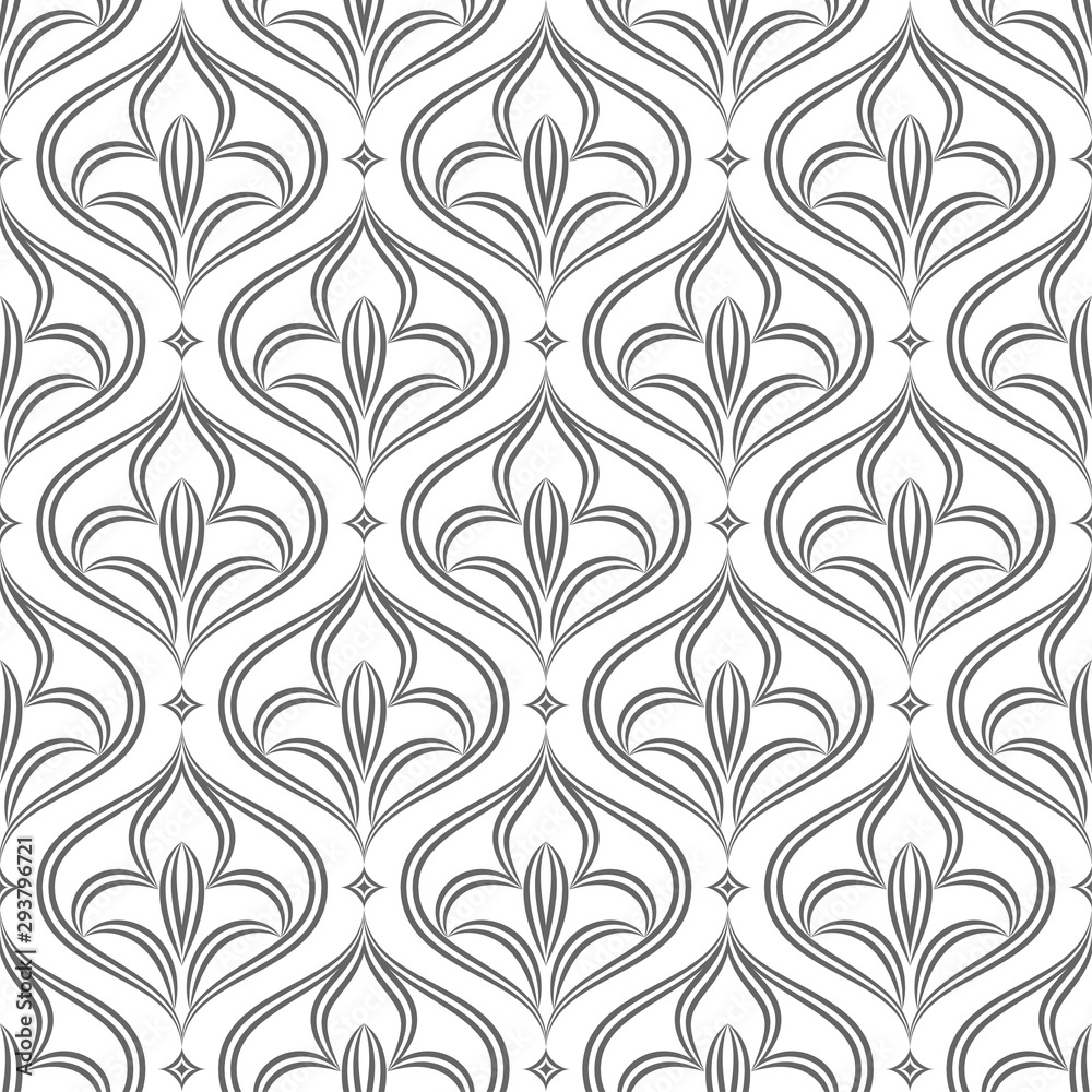 Vector geometric seamless pattern. Modern geometric background with fantastic shapes. Vector geometric seamless pattern. Modern geometric background with fantastic shapes.