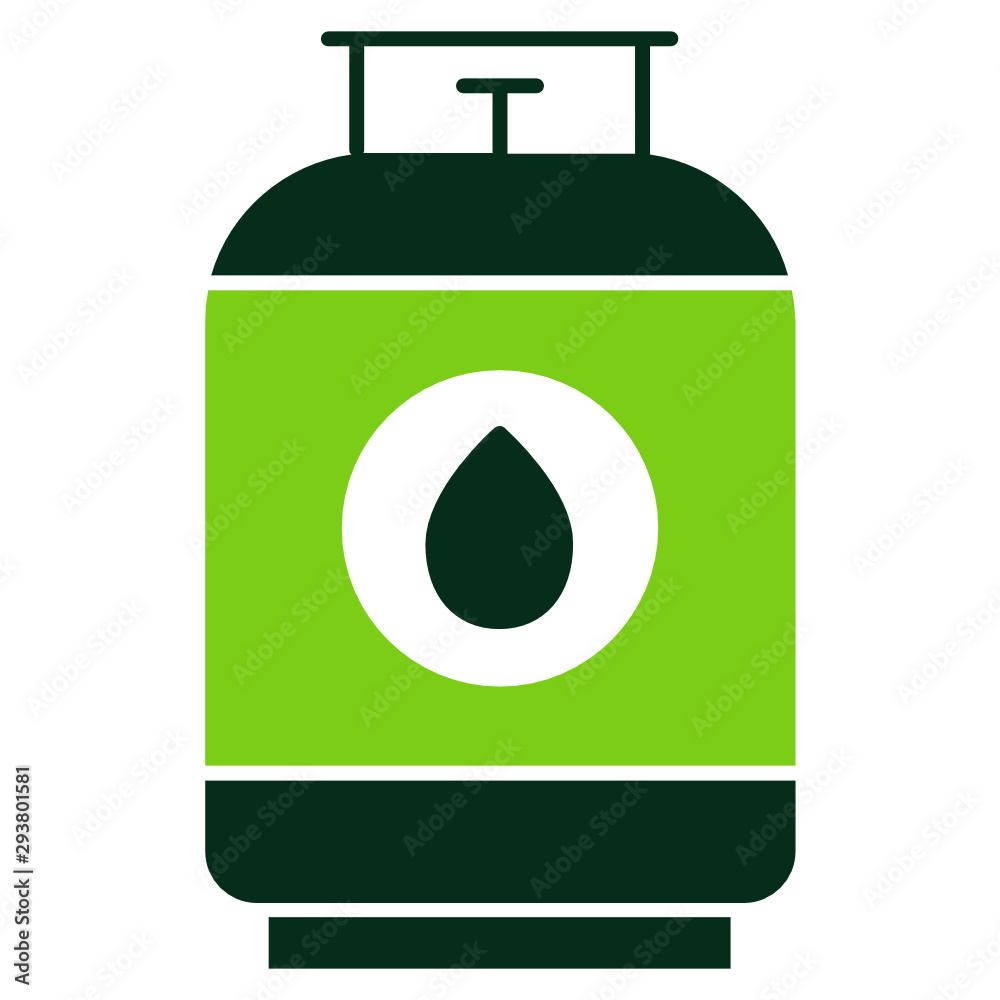 Storage of butane gas cylinders Design, Green LPG cooking gas tank or