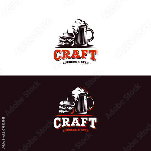 The craft burgers and beer - badge 