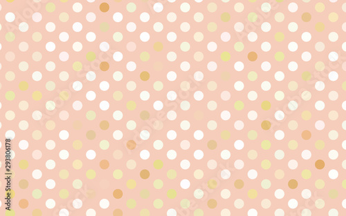 Light Green, Red vector layout with circle shapes. Glitter abstract illustration with blurred drops of rain. Design for business adverts.