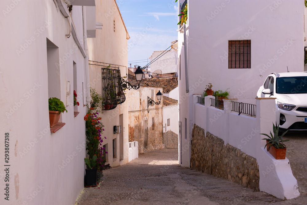 Fototapeta premium Altea es un pueblo pesquero situado en la provincia de Alicante(España)