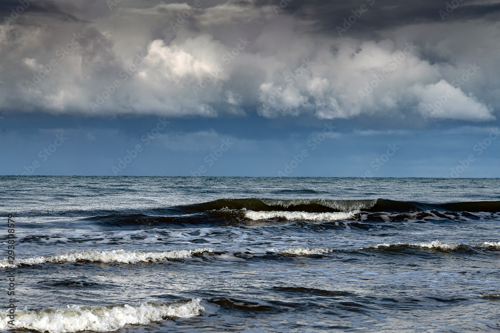 Baltic sea and stormy clouds. Baltic sea and stormy clouds.