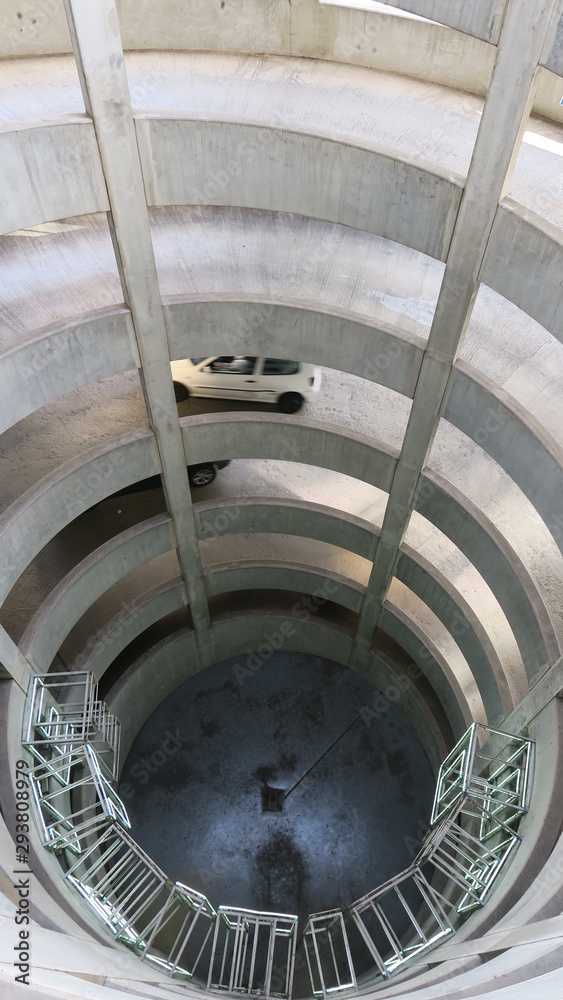 Fototapeta premium Parking Lyon