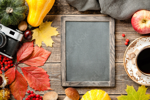 Autumn holiday concept. Thanksgiving background