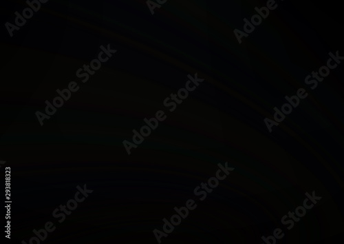 Dark Black vector blur pattern. A vague abstract illustration with gradient. Brand new style for your business design.