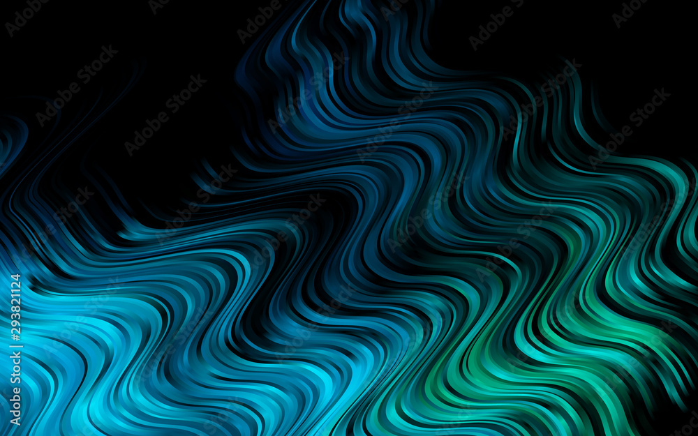 Dark Blue, Green vector background with bubble shapes. Glitter abstract illustration with wry lines. Brand new design for your ads, poster, banner. Dark Blue, Green vector background with bubble shapes. Glitter abstract illustration with wry lines. Brand new design for your ads, poster, banner.
