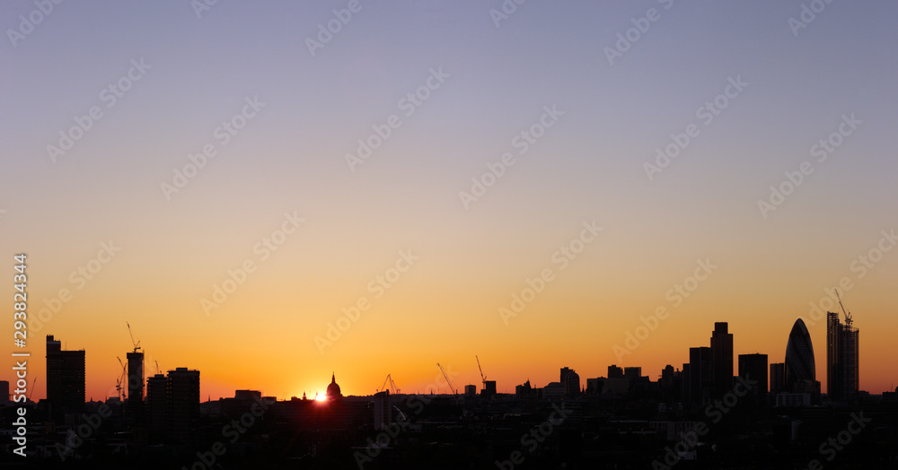 London Sunset Skyline