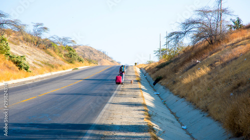 venezuela emigrant photo