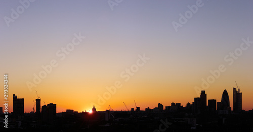 London Sunset Skyline © GP