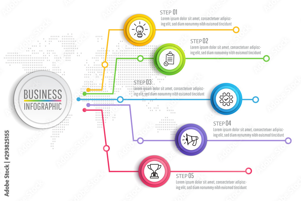 Presentation business infographic Presentation business infographic