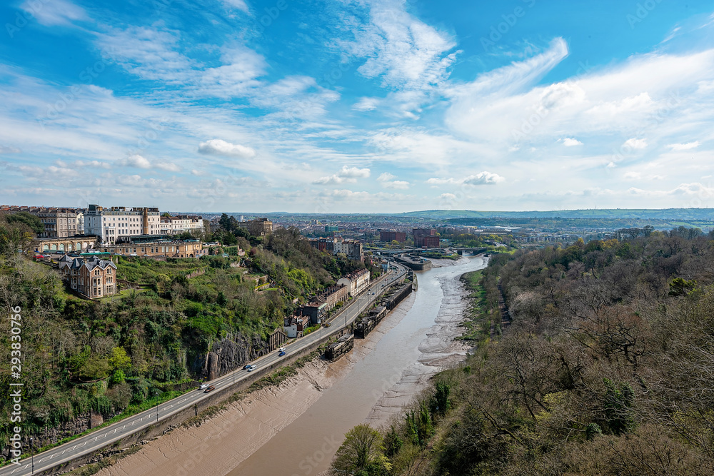 View of the river Avon & Clifton