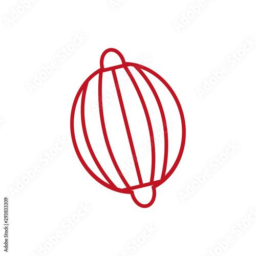 autumn nut seasonal isolated icon