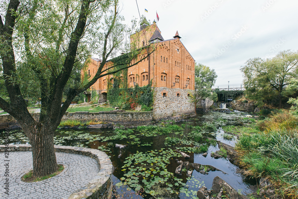 The restored ancient Radomyshl castle. 