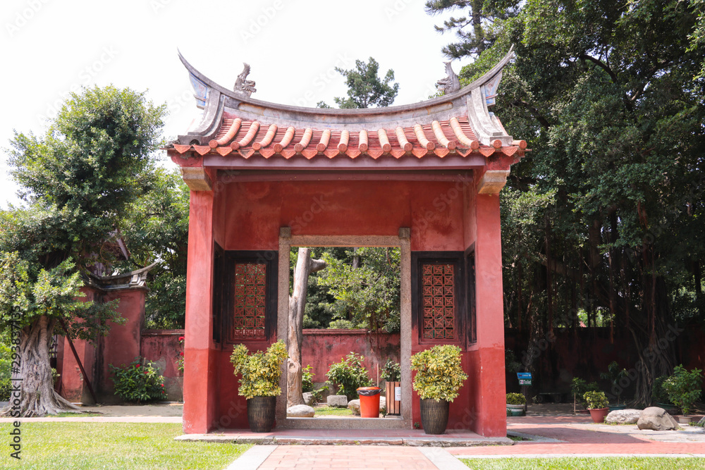 Confucius Temple in Tainan, Taiwan.