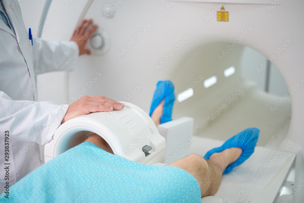 Patient visiting MRI procedure in a hospital Stock Photo | Adobe Stock