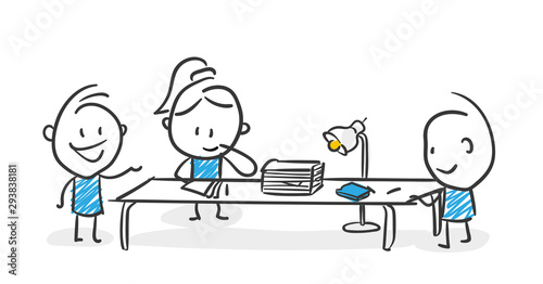 Stickman Blue: Agency, Meeting. (Nr. 82)	
