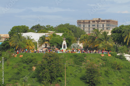 Hill and Admiral Ronash Square. Ansiranana (Diego Suarez), Madagascar