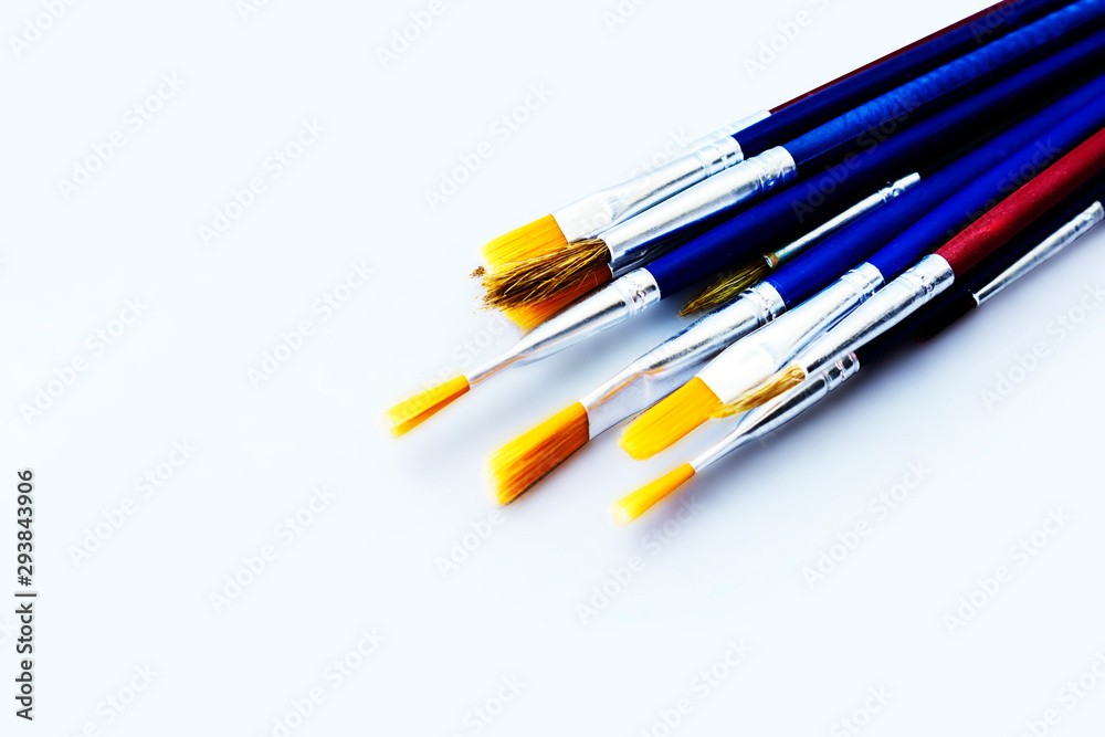 color pencils and sharpener on white backgrounds color pencils and sharpener on white backgrounds