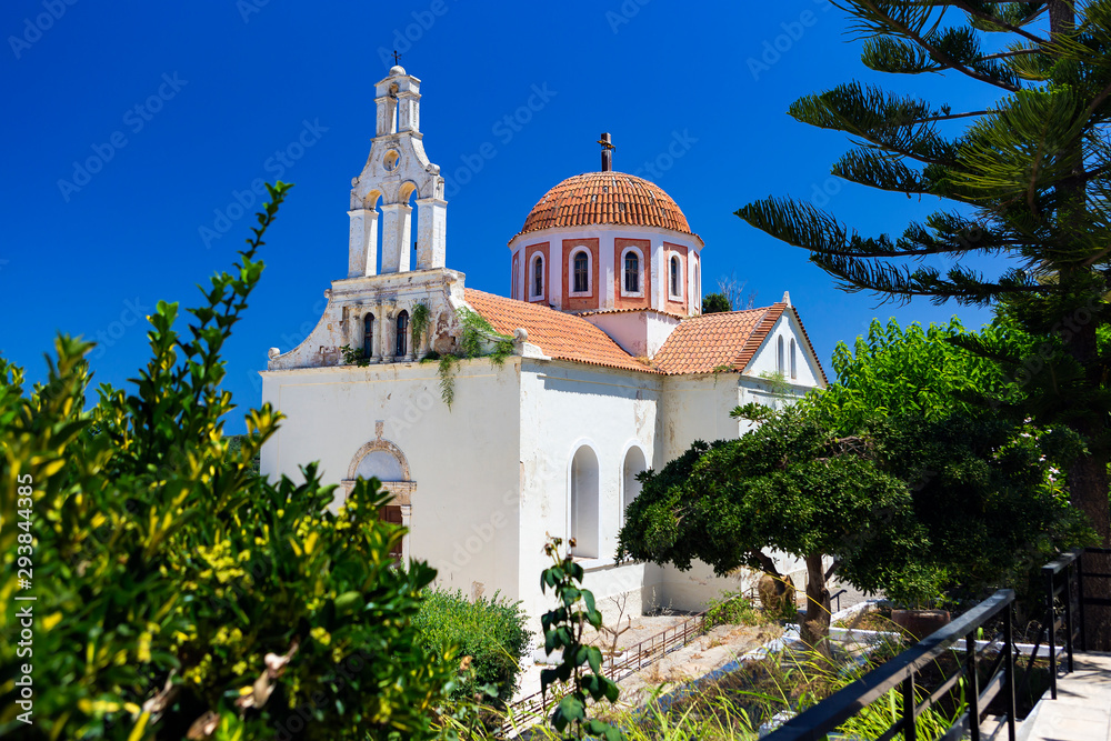 The Monastery Arsaniou on Crete, Greece