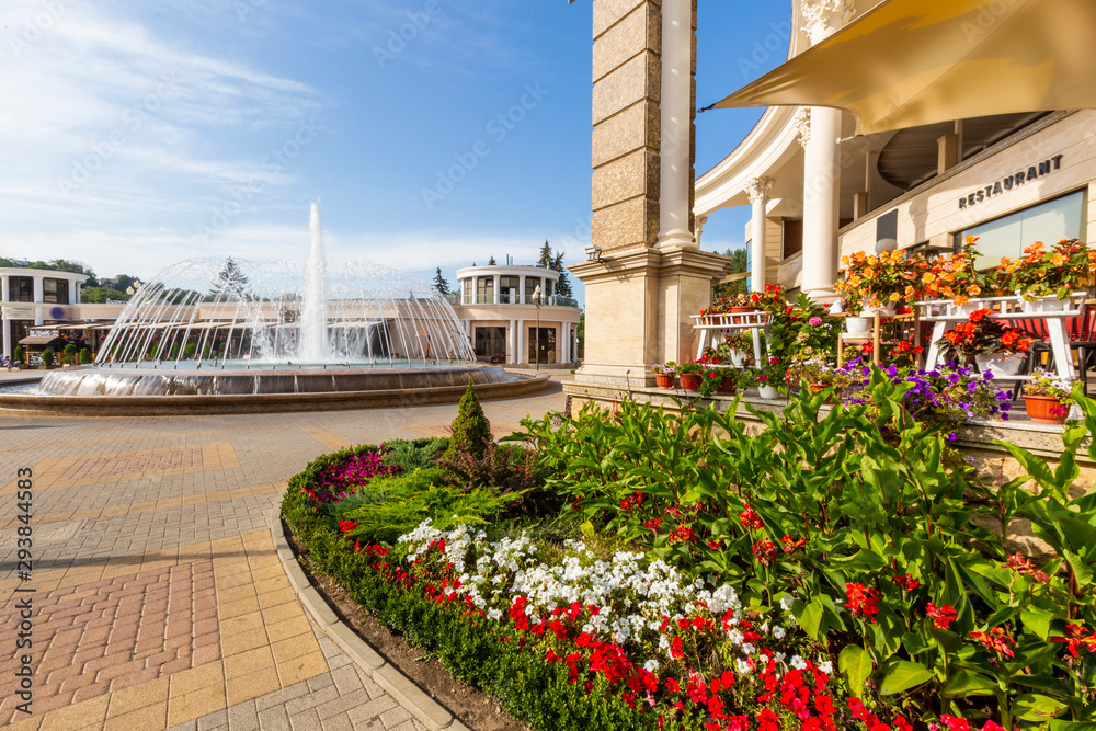 Obraz premium Kislovodsk city. Mineralnye Vody resort. Stavropol region. Russia