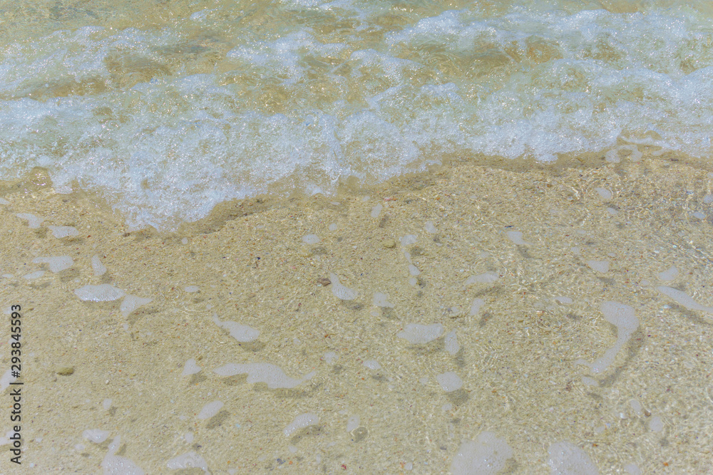 beach sand and waves beach sand and waves