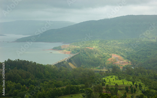 Koyna Dam near Koyna nagar  Satara,Maharashtra,India