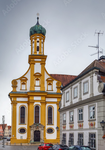 Studienkirche of St. Ursula, Neuburg an der Donau, Germany photo