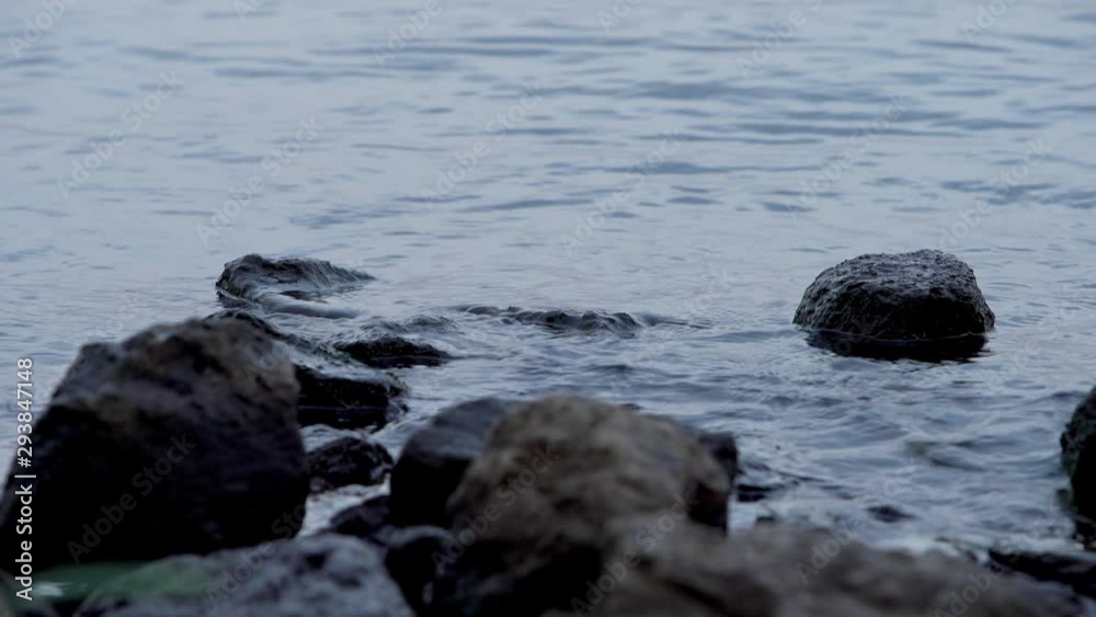stones in water. calm surface of river water. rocky shore. stones by the river stones in water. calm surface of river water. rocky shore. stones by the river