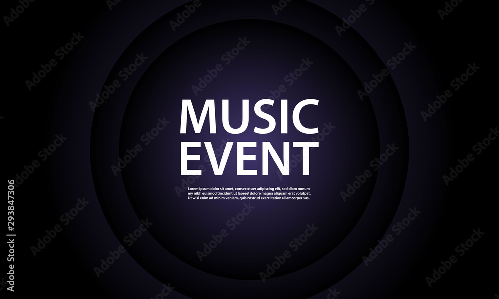 music event with blue background music event with blue background