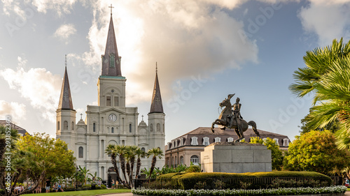 Obraz na płótnie Jackson Square in New Orleans, Louisiana w salonie