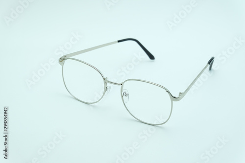 Glasses isolated on white background