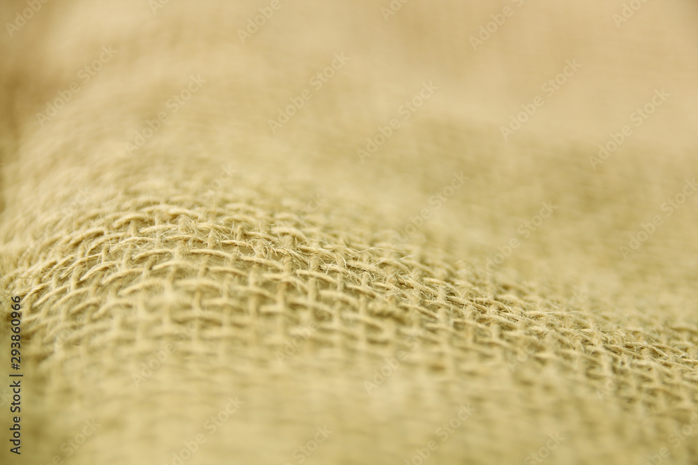 natural canvas, burlap with large weave, background and texture, close-up, copy space, isolate natural canvas, burlap with large weave, background and texture, close-up, copy space, isolate