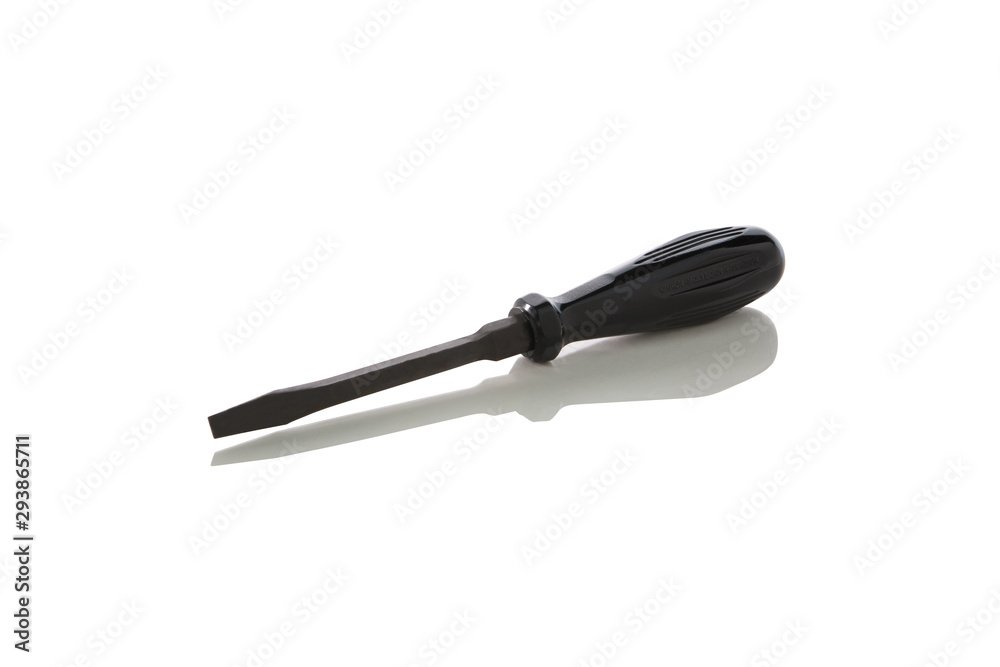 Obraz premium black steel screwdriver
